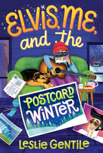 Book cover for Elvis, Me, and the Postcard Winter