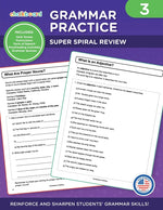 Book cover for Grammar Practice Grade 3