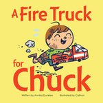 Book cover for A Fire Truck for Chuck