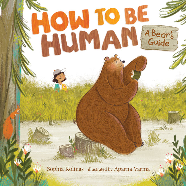 Book cover for How to Be Human: A Bear's Guide