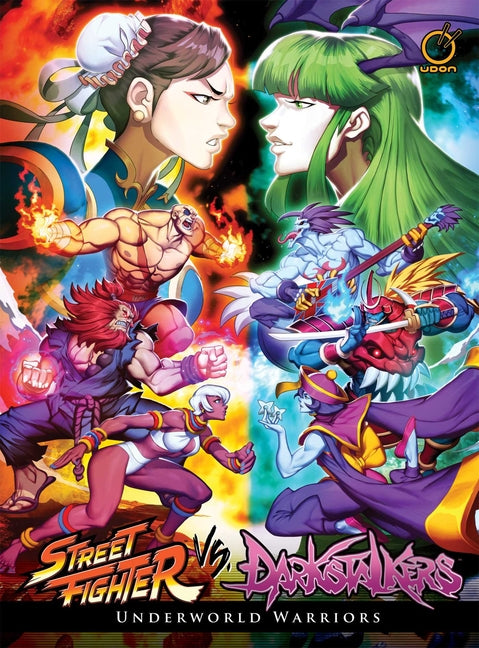 Book cover for Street Fighter Vs Darkstalkers: Underworld Warriors (Hardcover)