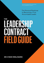 Book cover for Leadership Contract Field Guide: The Personal Roadmap to Becoming a Truly Accountable Leader
