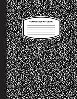 Book cover for Classic Composition Notebook: (8.5x11) Wide Ruled Lined Paper Notebook Journal (Black) (Notebook for Kids, Teens, Students, Adults) Back to School and