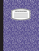 Book cover for Classic Composition Notebook: (8.5x11) Wide Ruled Lined Paper Notebook Journal (Navy Blue) (Notebook for Kids, Teens, Students, Adults) Back to Scho