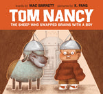 Book cover for Tom Nancy: The Sheep Who Swapped Brains with a Boy