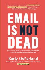 Book cover for Email Is Not Dead