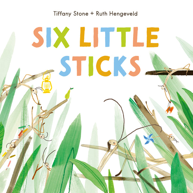 Book cover for Six Little Sticks