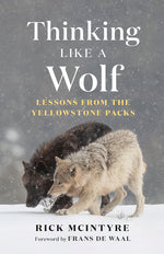 Book cover for Thinking Like a Wolf: Lessons from the Yellowstone Packs