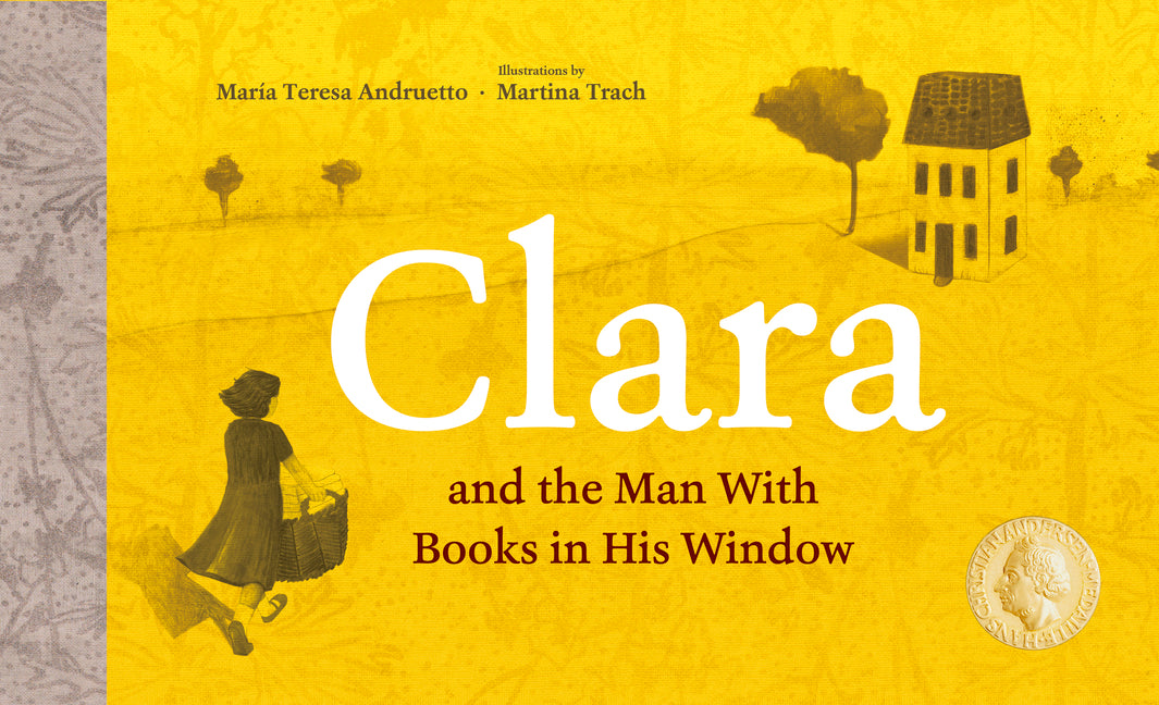 Book cover for Clara and the Man with Books in His Window
