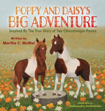 Book cover for Poppy and Daisy's Big Adventure: Inspired by the True Story of Two Chincoteague Ponies