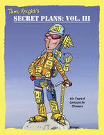 Book cover for Secret Plans: 40+ Years of Cartoons for Climbers
