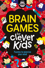 Book cover for Brain Games for Clever Kids: Puzzles to Exercise Your Mind
