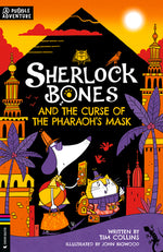 Book cover for Sherlock Bones and the Curse of the Pharaoh's Mask: Volume 2