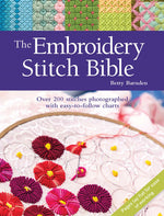 Book cover for The Embroidery Stitch Bible: Over 200 Stitches Photographed with Easy-To-Follow Charts