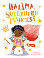Book cover for Halima, Superhero Princess