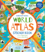 Book cover for Barefoot Books World Atlas Sticker Book
