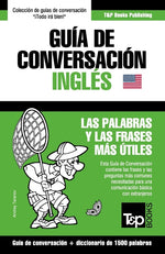 Book cover for Guía de Conversación Español-Inglés y diccionario conciso de 1500 palabras