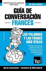 Book cover for Guía de Conversación Español-Francés y vocabulario temático de 3000 palabras