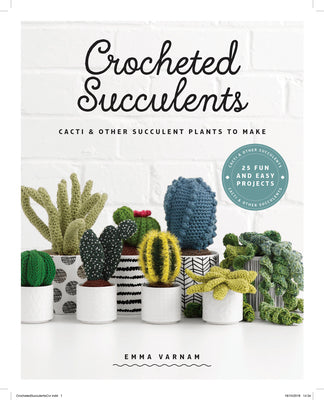 Book cover for Crocheted Succulents: Cacti and Other Succulent Plants to Make