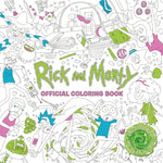 Book cover for Rick and Morty Official Coloring Book