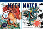 Book cover for Myth Match Miniature: A Fantastical Flipbook of Extraordinary Beasts