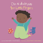 Book cover for Dis Ti Dwèt Piti/Ten Little Fingers