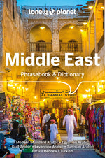 Book cover for Lonely Planet Middle East Phrasebook & Dictionary