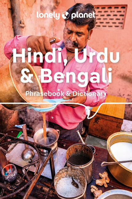 Book cover for Lonely Planet Hindi, Urdu & Bengali Phrasebook & Dictionary