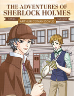 Book cover for Manga Classics: The Adventures of Sherlock Holmes: Great Literature Brought to Life