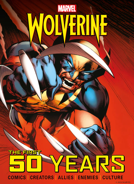 Book cover for Marvel's Wolverine: The First 50 Years