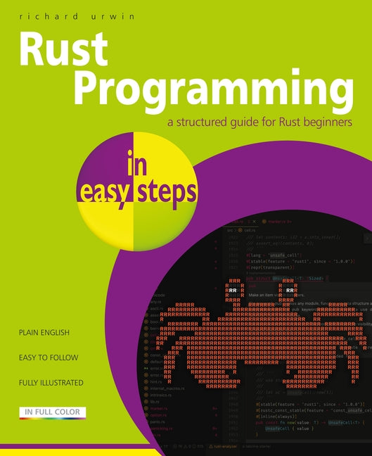 Book cover for Rust Programming in Easy Steps