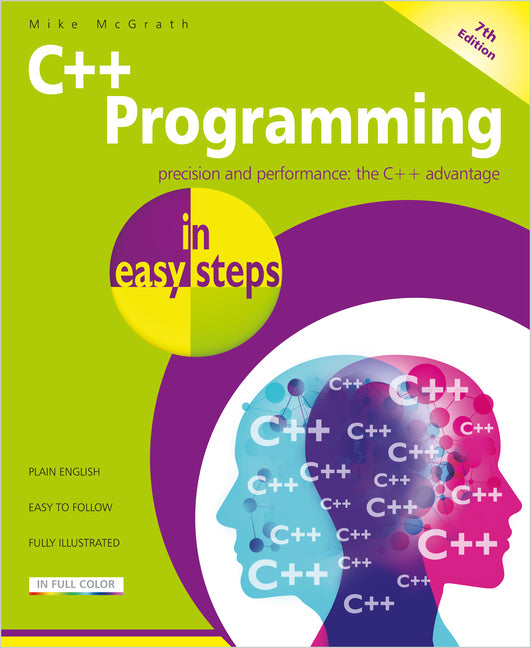 Book cover for C++ Programming in Easy Steps