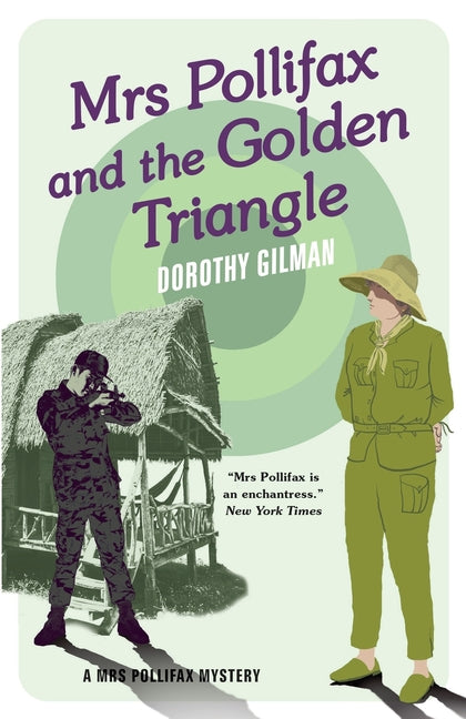 Book cover for Mrs Pollifax and the Golden Triangle