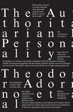 Book cover for Authoritarian Personality