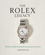 Book cover for Rolex Legacy: The History of Rolex Through 120 Seminal and Rare Watches