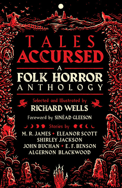 Book cover for Tales Accursed: A Folk Horror Anthology