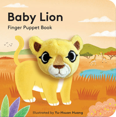 Book cover for Baby Lion: Finger Puppet Book