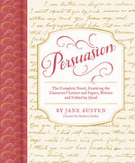 Book cover for Persuasion: The Complete Novel, Featuring the Characters' Letters and Papers, Written and Folded by Hand