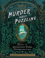 Book cover for Murder Most Puzzling Peril at Quandary Park: A Mysterious Case to Solve