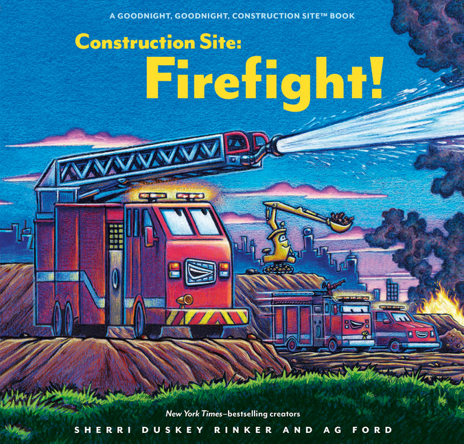 Book cover for Construction Site: Firefight!