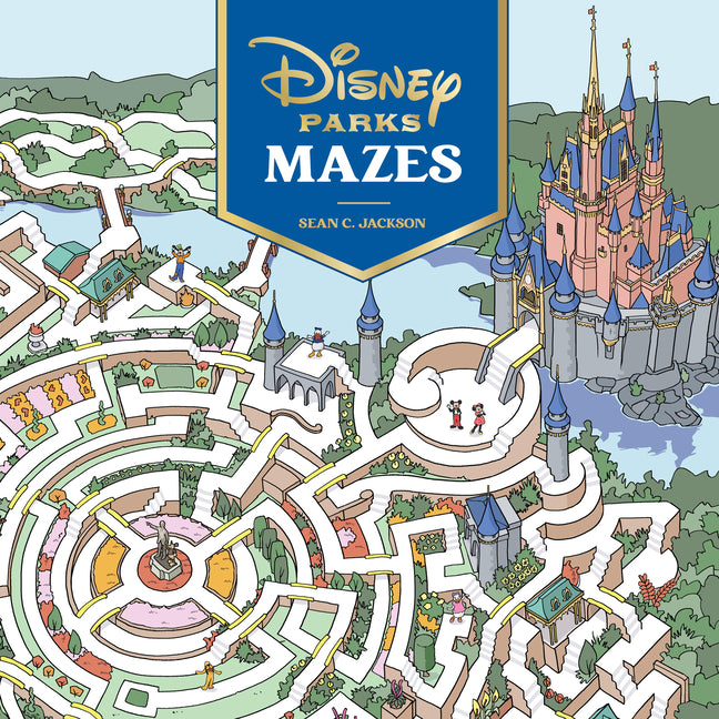 Book cover for Disney Parks Mazes