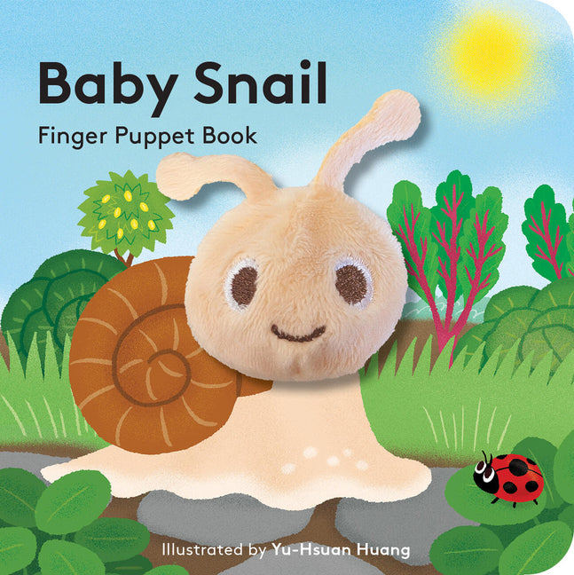 Book cover for Baby Snail: Finger Puppet Book
