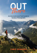 Book cover for Out There: An Uncomplicated Field Guide to Outdoor Photography