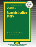Book cover for Administrative Clerk