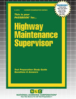 Book cover for Highway Maintenance Supervisor