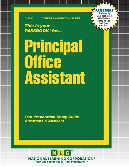 Book cover for Principal Office Assistant