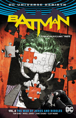 Book cover for Batman Vol. 4: The War of Jokes and Riddles (2025 Edition)