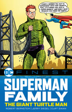 Book cover for DC Finest: Superman Family: The Giant Turtle Man