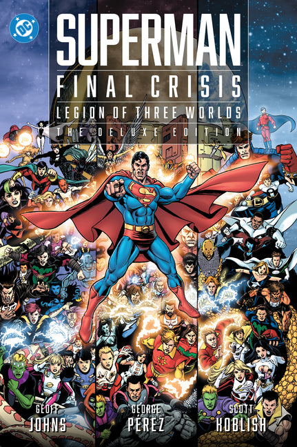 Book cover for Superman - Final Crisis: Legion of Three Worlds: The Deluxe Edition
