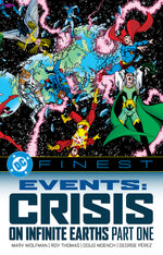 Book cover for DC Finest: Events: Crisis on Infinite Earths Part One